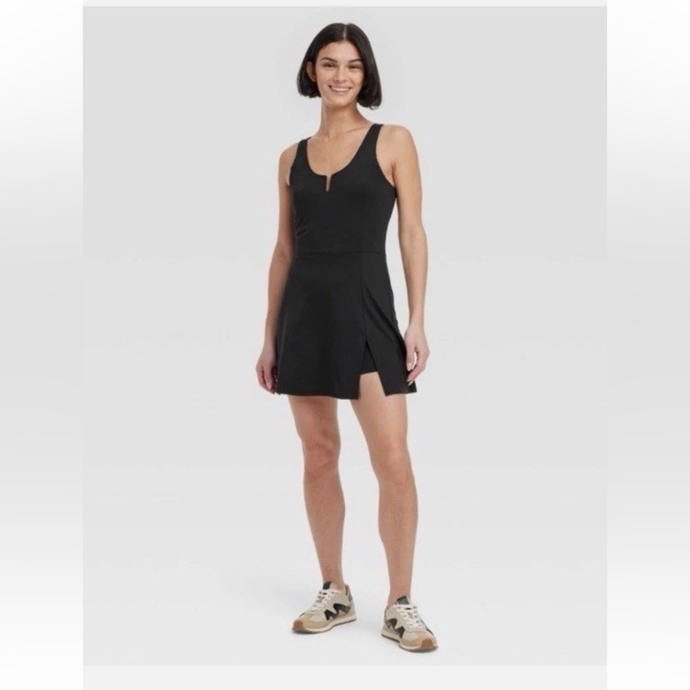 Women's Knit Slit Active Dress
- All In Motion Black new 🆕